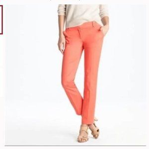 J. Crew - Cafe Capri Cropped Chino Pants - Size 4 | Coral Pink
